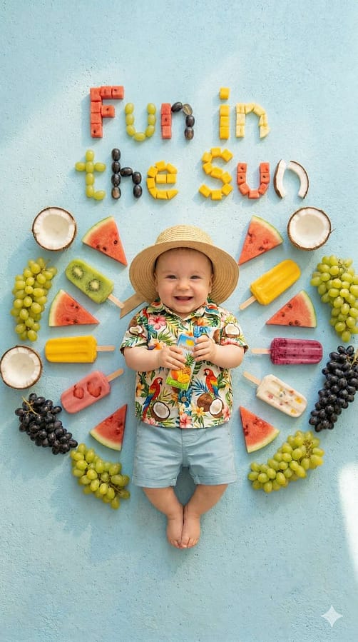 AI Image Prompts – Creative Ideas & Examples | Vertical Baby Photoshoot Prompt – 4K 9:16 Summer Creative Baby Shoot (Reels Style) AI Image Prompts – Creative Ideas & Examples | Vertical Baby Photoshoot Prompt – 4K 9:16 Summer Creative Baby Shoot (Reels Style)