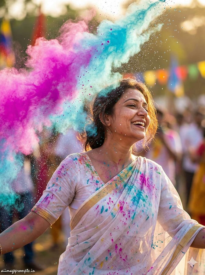AI Image Prompts – Creative Ideas & Examples | Google Gemini Happy Holi AI Photo Editing Prompts AI Image Prompts – Creative Ideas & Examples | Google Gemini Happy Holi AI Photo Editing Prompts