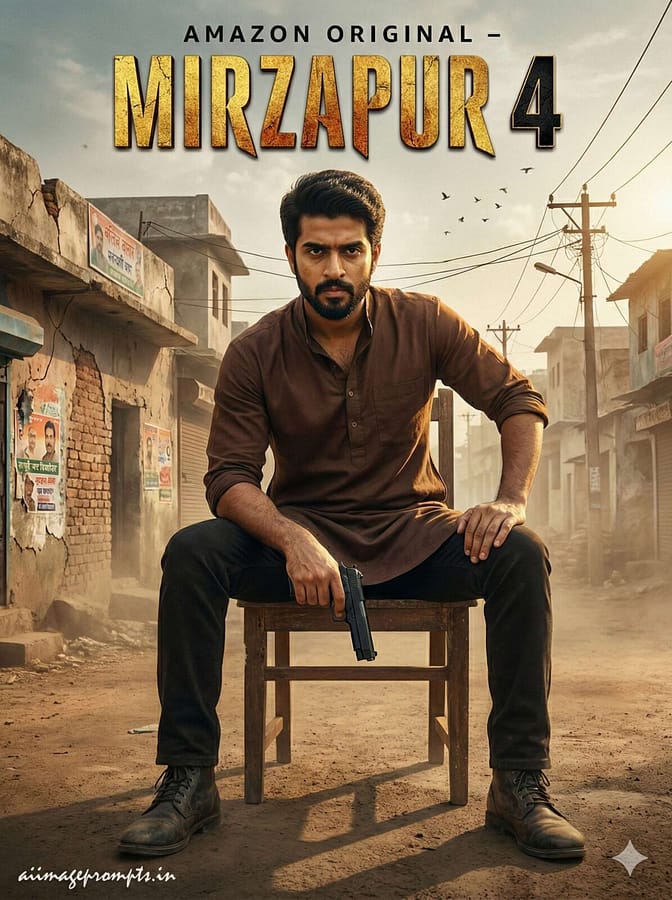 AI Image Prompts – Creative Ideas & Examples | Mirzapur Season 4 – Photo Editing Prompt AI Image Prompts – Creative Ideas & Examples | Mirzapur Season 4 – Photo Editing Prompt