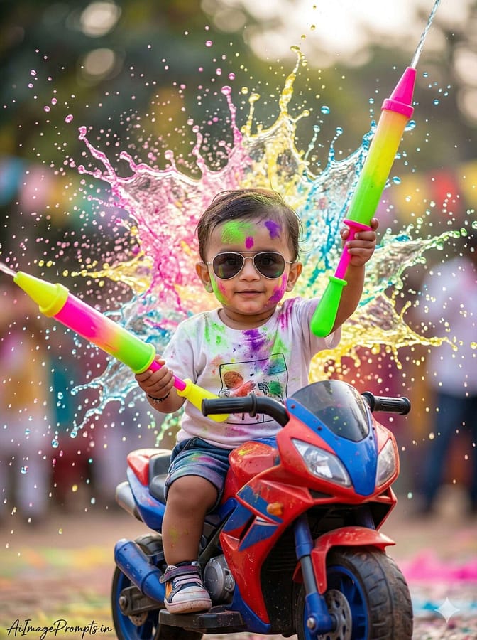 AI Image Prompts – Creative Ideas & Examples | Holi Photo Editing Prompt for Baby Boy AI Image Prompts – Creative Ideas & Examples | Holi Photo Editing Prompt for Baby Boy