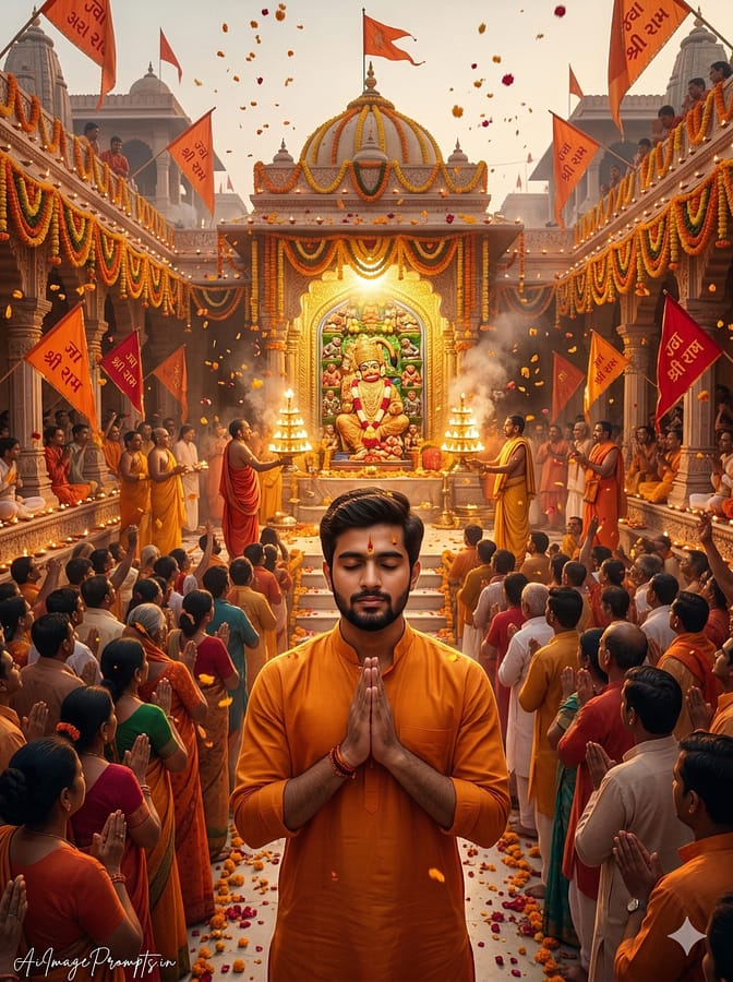 AI Image Prompts – Creative Ideas & Examples | Hanuman Jayanti Gemini AI Image Prompts (Realistic Temple Scenes) AI Image Prompts – Creative Ideas & Examples | Hanuman Jayanti Gemini AI Image Prompts (Realistic Temple Scenes)