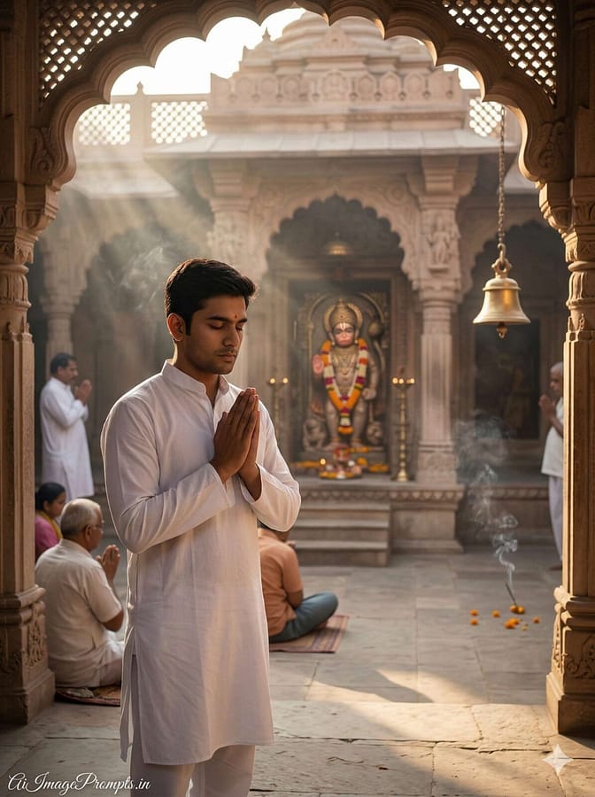 AI Image Prompts – Creative Ideas & Examples | Hanuman Jayanti Gemini AI Image Prompts (Realistic Temple Scenes) AI Image Prompts – Creative Ideas & Examples | Hanuman Jayanti Gemini AI Image Prompts (Realistic Temple Scenes)