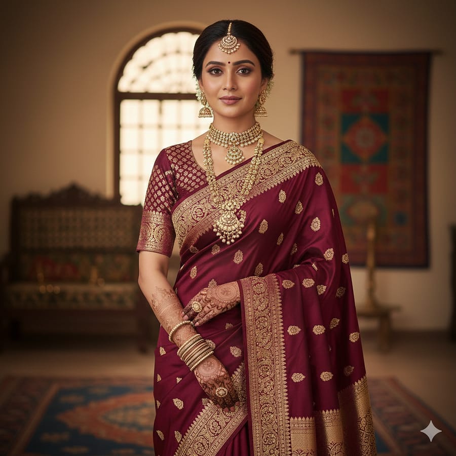AI Image Prompts – Creative Ideas & Examples | Indian Style Nano Banana Saree Prompts (Traditional & Fashion) AI Image Prompts – Creative Ideas & Examples | Indian Style Nano Banana Saree Prompts (Traditional & Fashion)